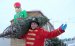 Nutcracker soldiers deliver Xmas trees to your home